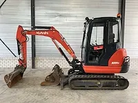 2015 kubota - kx61-3 - minigraafmachine - afbeelding 12 van  41