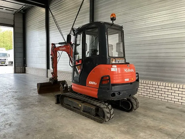 2015 kubota - kx61-3 - minigraafmachine - afbeelding 23 van  41