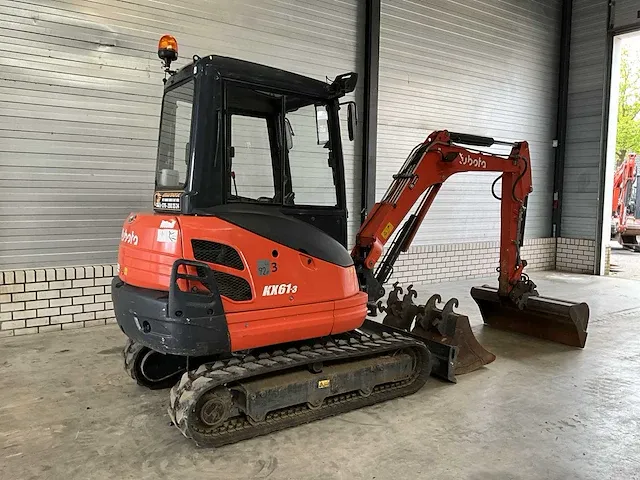2015 kubota - kx61-3 - minigraafmachine - afbeelding 37 van  41