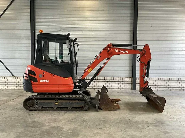 2015 kubota - kx61-3 - minigraafmachine - afbeelding 38 van  41
