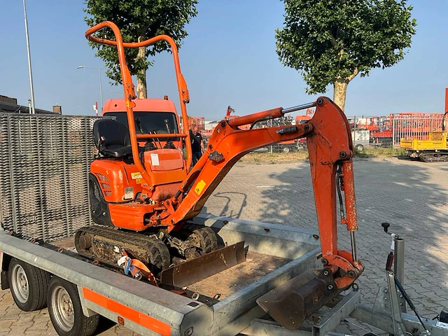 2015 kubota + hulco u10-3 vhg mini graafmachine - afbeelding 2 van  52