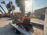 2015 kubota + hulco u10-3 vhg mini graafmachine - afbeelding 4 van  52