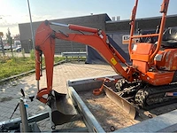 2015 kubota + hulco u10-3 vhg mini graafmachine - afbeelding 6 van  52