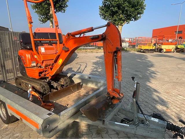2015 kubota + hulco u10-3 vhg mini graafmachine - afbeelding 7 van  52