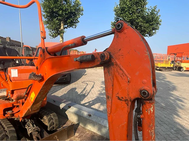 2015 kubota + hulco u10-3 vhg mini graafmachine - afbeelding 9 van  52