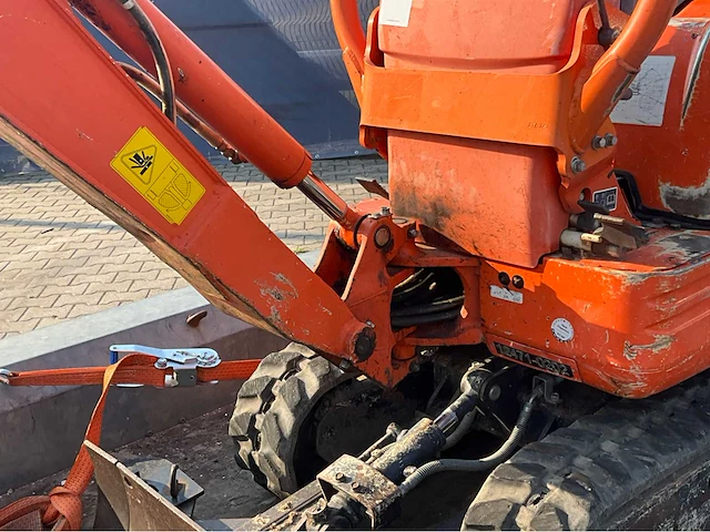 2015 kubota + hulco u10-3 vhg mini graafmachine - afbeelding 10 van  52
