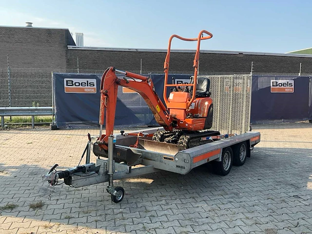 2015 kubota + hulco u10-3 vhg mini graafmachine - afbeelding 1 van  52