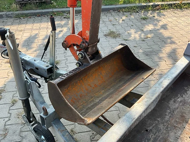 2015 kubota + hulco u10-3 vhg mini graafmachine - afbeelding 13 van  52
