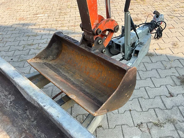 2015 kubota + hulco u10-3 vhg mini graafmachine - afbeelding 15 van  52
