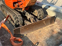2015 kubota + hulco u10-3 vhg mini graafmachine - afbeelding 18 van  52