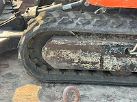 2015 kubota + hulco u10-3 vhg mini graafmachine - afbeelding 20 van  52