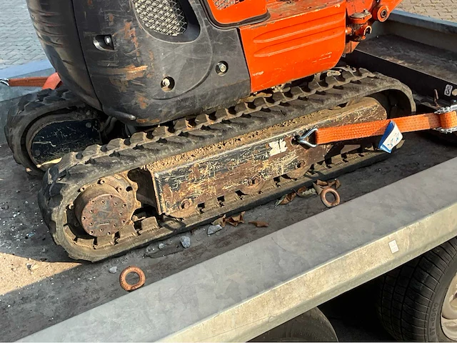 2015 kubota + hulco u10-3 vhg mini graafmachine - afbeelding 22 van  52