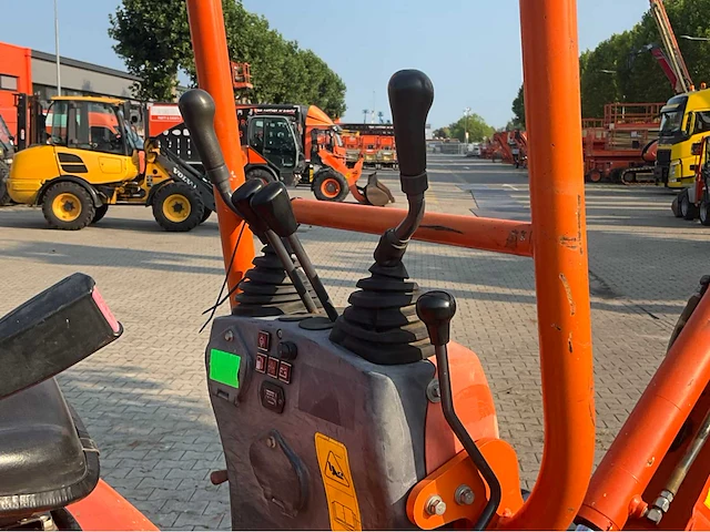 2015 kubota + hulco u10-3 vhg mini graafmachine - afbeelding 26 van  52