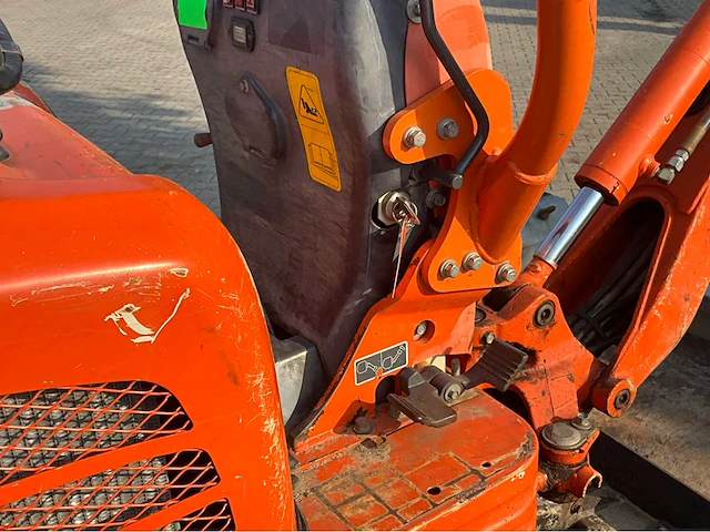 2015 kubota + hulco u10-3 vhg mini graafmachine - afbeelding 27 van  52