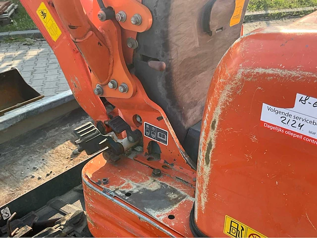 2015 kubota + hulco u10-3 vhg mini graafmachine - afbeelding 29 van  52