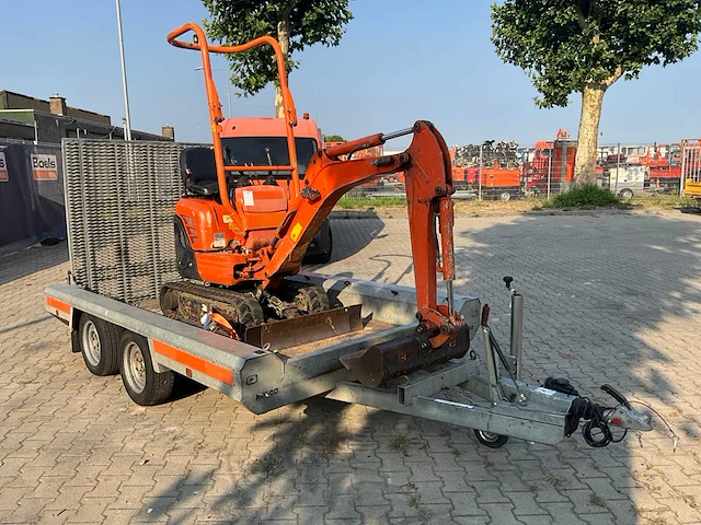 2015 kubota + hulco u10-3 vhg mini graafmachine - afbeelding 23 van  52