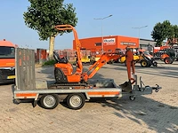 2015 kubota + hulco u10-3 vhg mini graafmachine - afbeelding 34 van  52