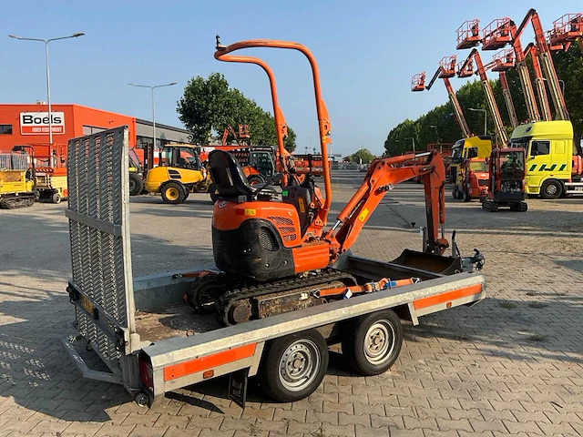 2015 kubota + hulco u10-3 vhg mini graafmachine - afbeelding 45 van  52