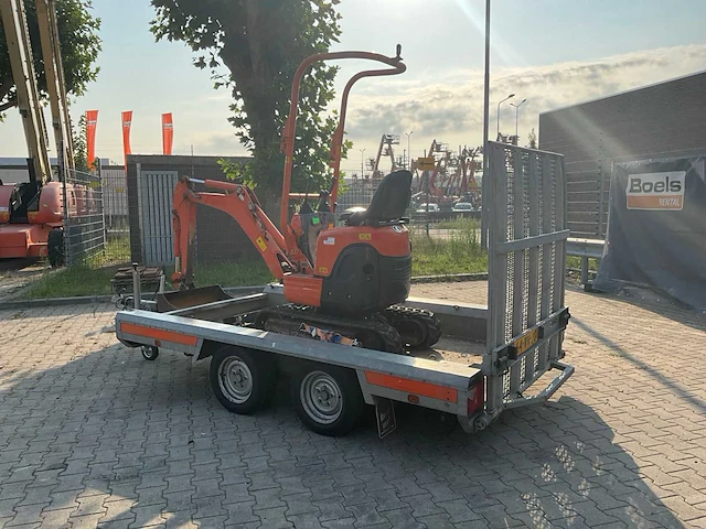 2015 kubota + hulco u10-3 vhg mini graafmachine - afbeelding 50 van  52