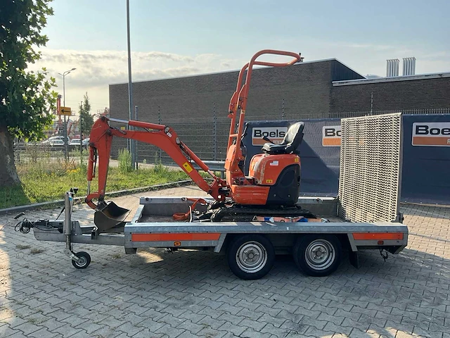 2015 kubota + hulco u10-3 vhg mini graafmachine - afbeelding 51 van  52