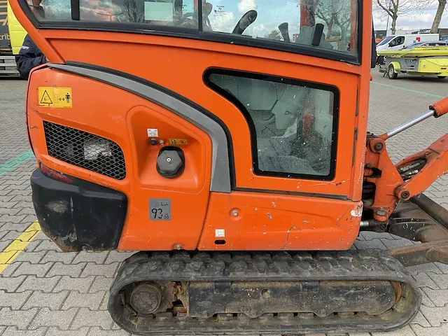 2015 kubota kx016-4 - 1,5 ton conventionele mini graafmachine - afbeelding 11 van  37