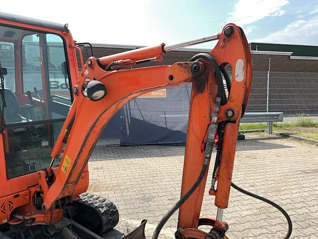 2015 kubota kx016-4 conventionele mini graafmachine - afbeelding 10 van  37