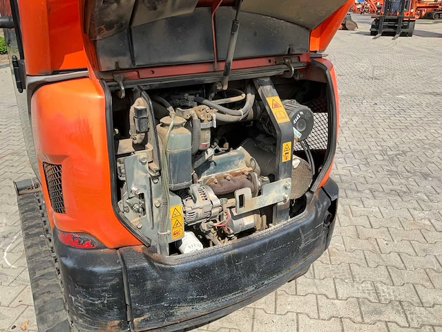 2015 kubota kx016-4 conventionele mini graafmachine - afbeelding 21 van  37