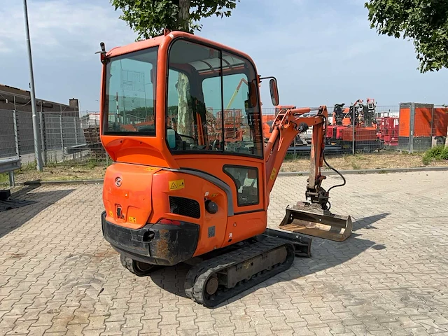 2015 kubota kx016-4 conventionele mini graafmachine - afbeelding 34 van  37