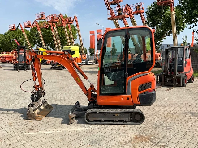 2015 kubota kx016-4 conventionele mini graafmachine - afbeelding 37 van  37