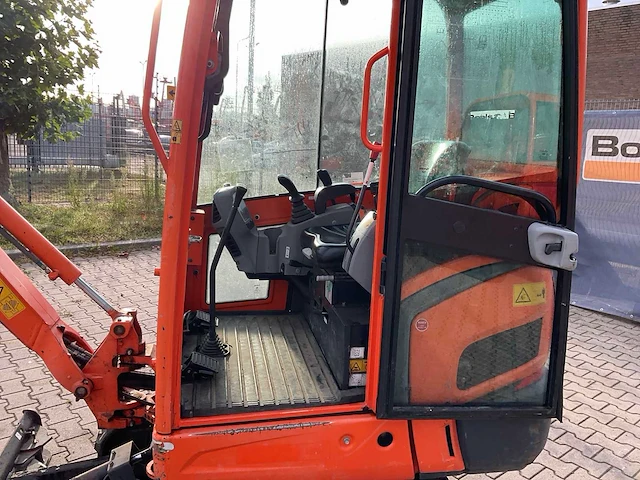 2015 kubota kx016-4 mini graafmachine - afbeelding 9 van  30