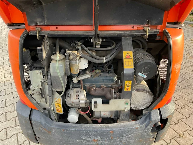 2015 kubota kx016-4 mini graafmachine - afbeelding 15 van  30
