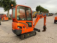 2015 kubota kx016-4 mini graafmachine - afbeelding 23 van  30