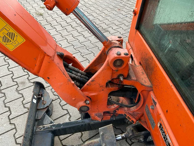 2015 kubota kx016-4 mini graafmachine - afbeelding 28 van  30
