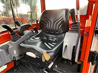 2015 kubota kx016-4 mini graafmachine - afbeelding 16 van  37