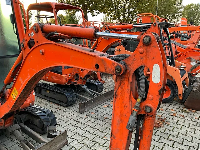 2015 kubota kx016-4g mini graafmachine - afbeelding 8 van  24