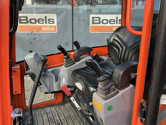 2015 kubota kx016-4g mini graafmachine - afbeelding 9 van  24