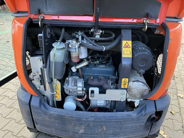 2015 kubota kx016-4g mini graafmachine - afbeelding 13 van  24