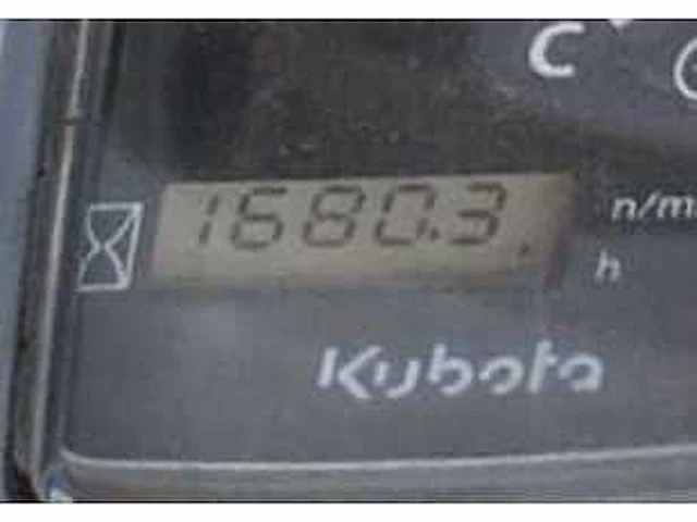 2015 kubota kx016-4g mini graafmachine - afbeelding 16 van  24