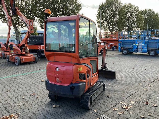 2015 kubota kx016-4g mini graafmachine - afbeelding 22 van  24