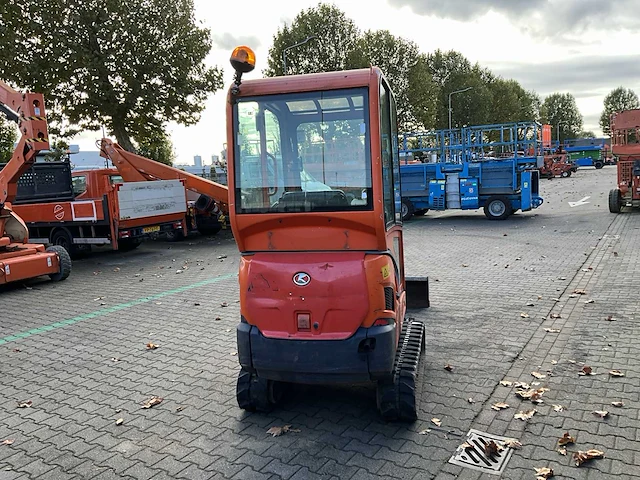 2015 kubota kx016-4g mini graafmachine - afbeelding 23 van  24