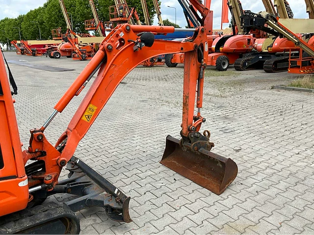 2015 kubota kx016-4g mini graafmachine - afbeelding 14 van  43