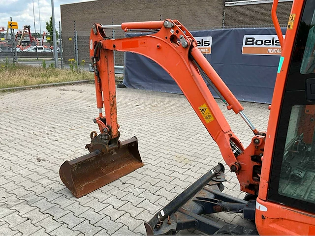2015 kubota kx016-4g mini graafmachine - afbeelding 15 van  43