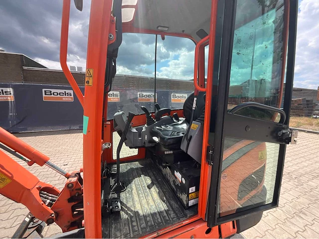 2015 kubota kx016-4g mini graafmachine - afbeelding 26 van  43