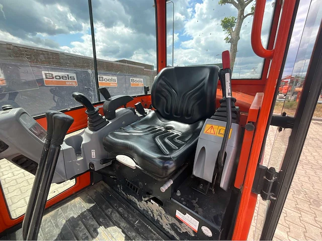 2015 kubota kx016-4g mini graafmachine - afbeelding 27 van  43