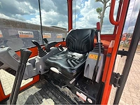 2015 kubota kx016-4g mini graafmachine - afbeelding 27 van  43