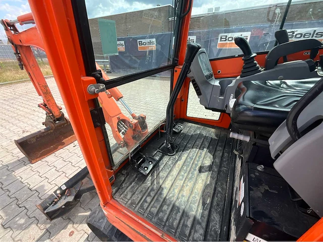 2015 kubota kx016-4g mini graafmachine - afbeelding 29 van  43