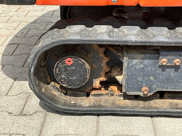 2015 kubota kx016-4g mini graafmachine - afbeelding 38 van  43