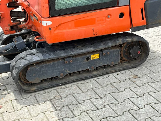 2015 kubota kx016-4g mini graafmachine - afbeelding 40 van  43