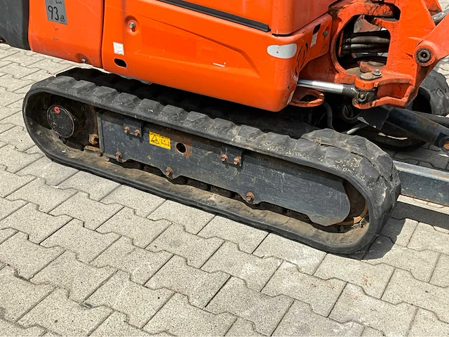 2015 kubota kx016-4g mini graafmachine - afbeelding 41 van  43