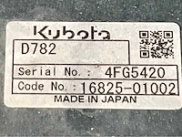 2015 kubota kx016-4g mini graafmachine - afbeelding 42 van  43
